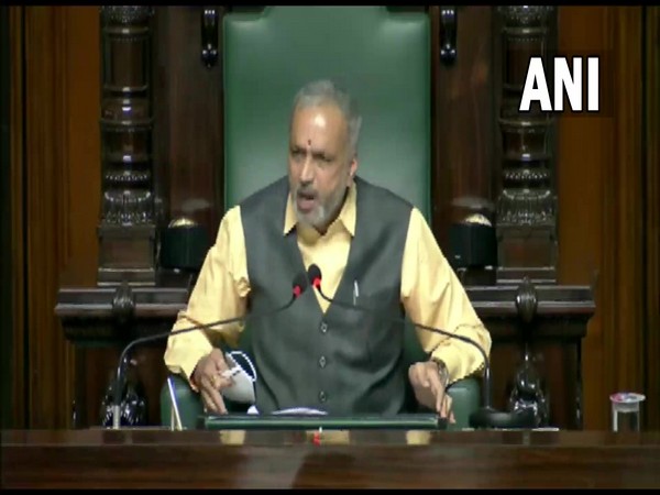 Karnataka Assembly Speaker Vishweshwar Hegde Kageri. (ANI/photo)