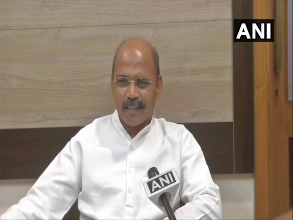 Former Karnataka Minister Dr Sharanprakash Patil speaking to ANI. 