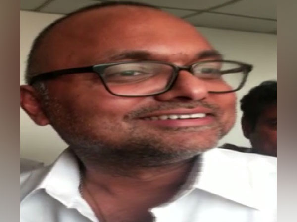 Karti Chidambaram speaking to media in New Delhi on Monday. 