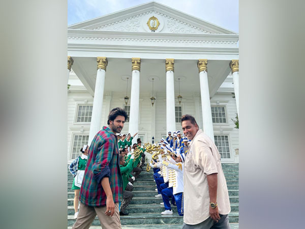 Kartik Aaryan and Ganesh Acharya (Image source: Instagram)
