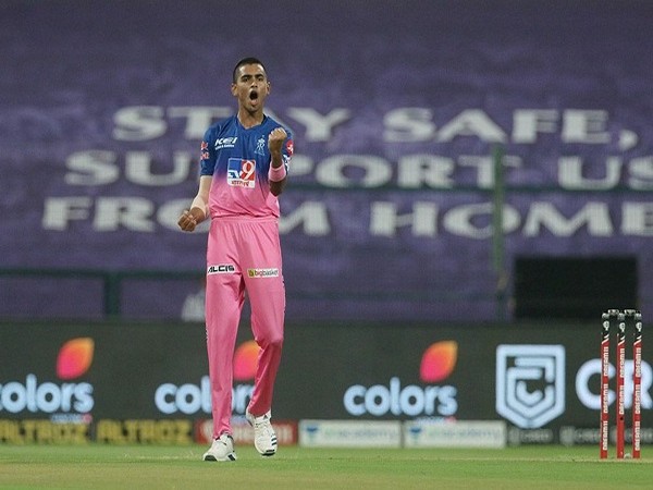 Rajasthan Royals pacer Kartik Tyagi (Image: BCCI/IPL)
