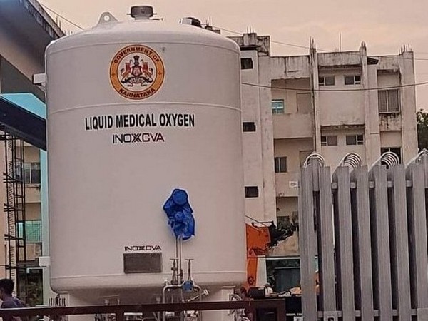 Visual of oxygen plant under construction. (Photo/Twitter)