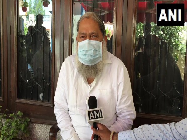 Haryana Health Minister Anil Vij