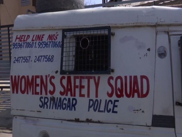 Women Safety squad in Srinagar city. (ANI/photo)