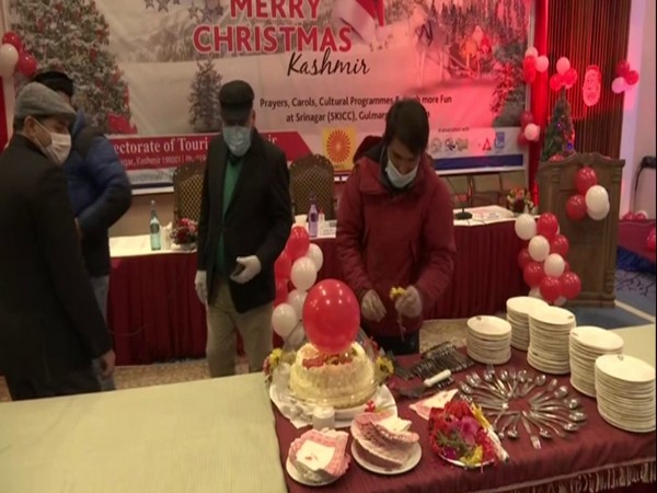 A visual from the event in Srinagar, Jammu and Kashmir. 