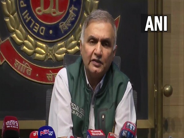 Deputy Commissioner of Police Special Cell Pramod Kushwaha. (Photo/ ANI)