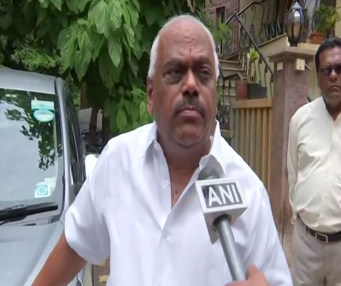 Karnataka Assembly Speaker KR Ramesh Kumar speaking to ANI on Thursday morning in Bengaluru.