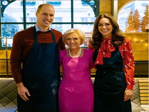 Prince William, Mary Berry and Kate Middleton