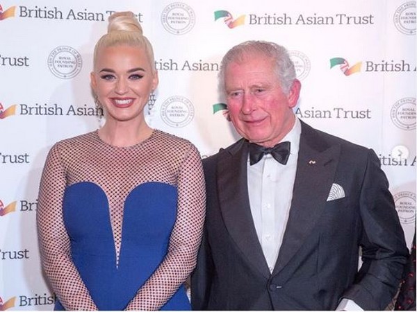 Singer Katy Perry with Prince of Wales (Photo: Katy Perry Instagram)