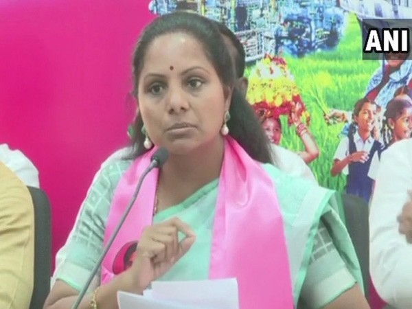 TRS MLC Kalvakuntla Kavitha (File photo/ANI)