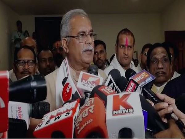 Chhattisgarh Chief Minister Bhupesh Baghel (Photo/ANI)