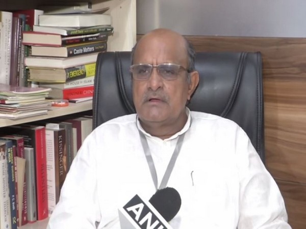 Janata Dal-United leader KC Tyagi speaking to ANI on Tuesday