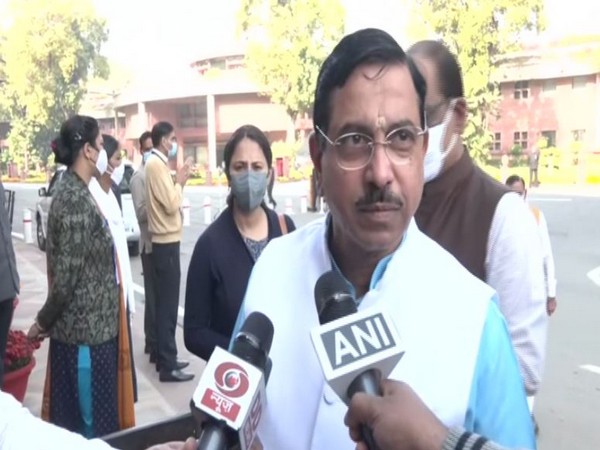 Parliamentary Affairs Minister Pralhad Joshi (Photo/ANI)