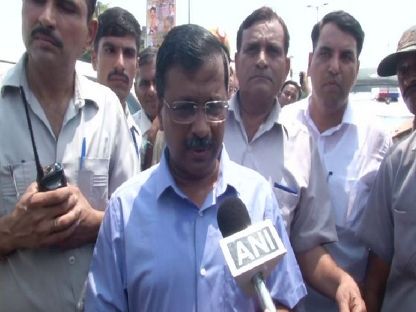 Chief Minister Arvind Kejriwal interacting with press on Wednesday. Photo/ANI