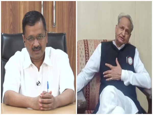 Arvind Kejriwal and Ashok Gehlot (File photo)