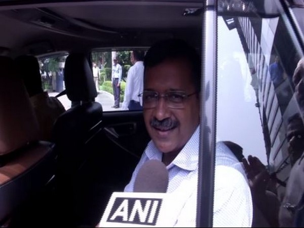 Delhi Chief Minister Arvind Kejriwal spoke to ANI on Friday. Photo/ANI
