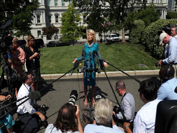 Kellyanne Conway, senior counselor to US President Donald Trump, in Washington on Tuesday (Photo/Reuters)