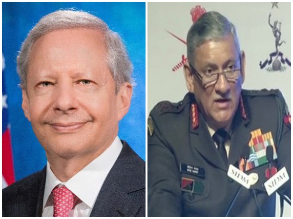 US Ambassador to India Kenneth Juster and Army Chief Bipin Rawat (File pics)