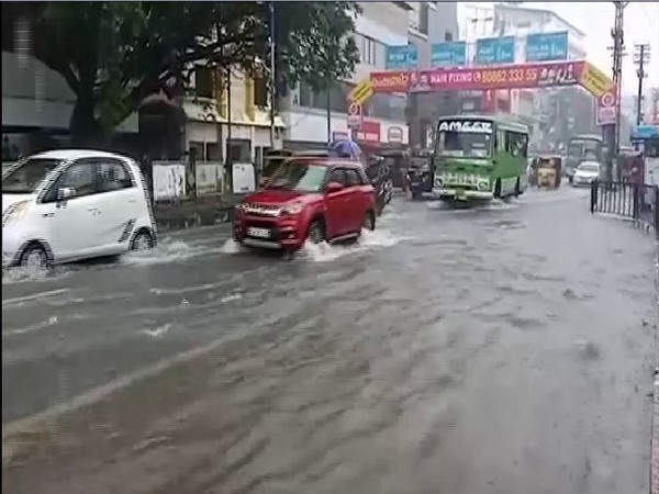 Visuals of flood water from Ernakulam, Kerala.