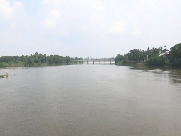 Water from Idukki dam reached Aluva in Kochi through Periyar River (Photo/ANI)