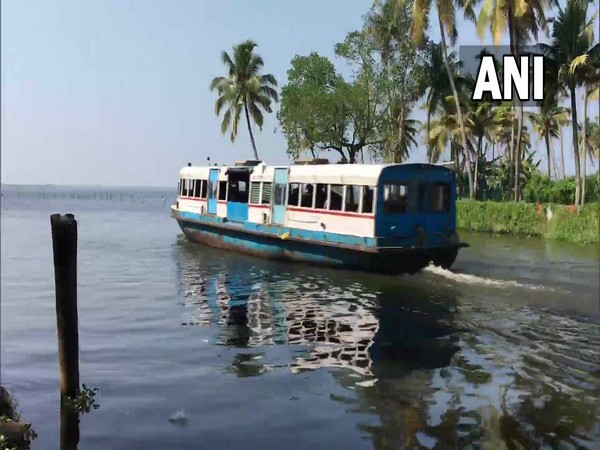 Houseboat in Kottayam on Wednesday. (ANI/pictures)