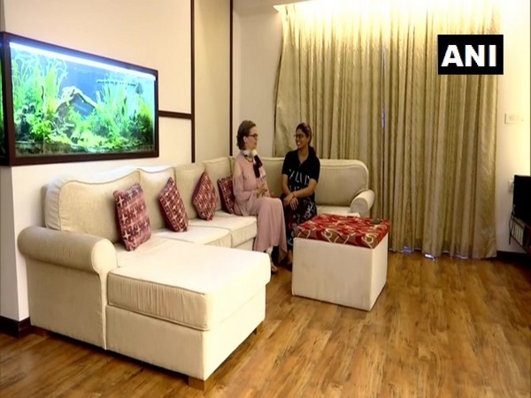  Christe Jhonson from Switzerland has started a 'Select Rooms' services dedicated only to women travelers in Thiruvananthpuram [Photo/ANI]