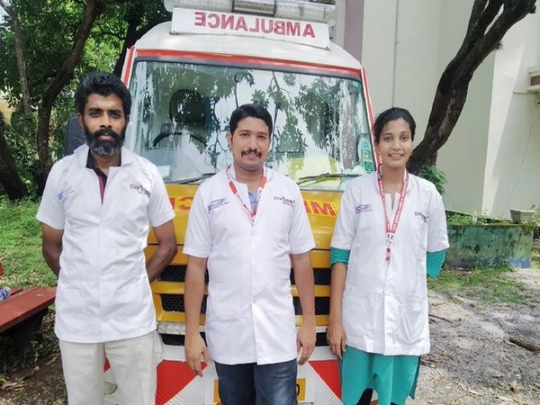 The staff that hellped the woman in delivering baby in Kerala on Thursday. 