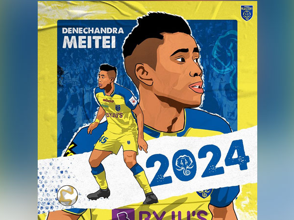 Defender Denechandra Meitei (Image: Kerala Blasters FC's Twitter)
