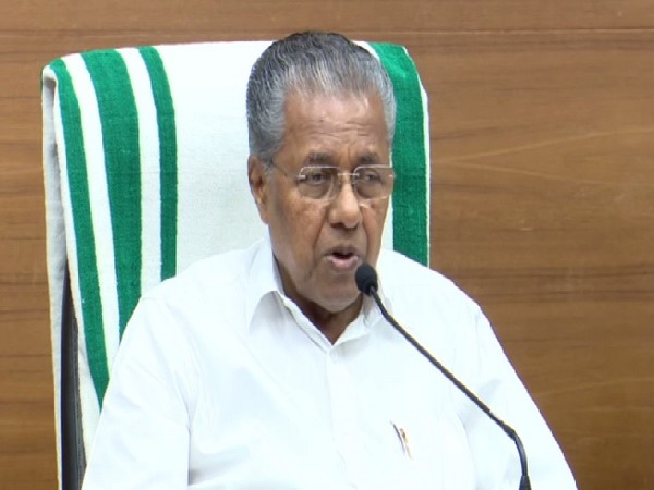 Kerala Chief Minister Pinarayi Vijayan speaking at a press conference in Trivandrum on August 9.