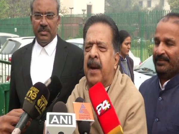 Congress leader Ramesh Chennithala speaking to media in New Delhi on Wednesday. 