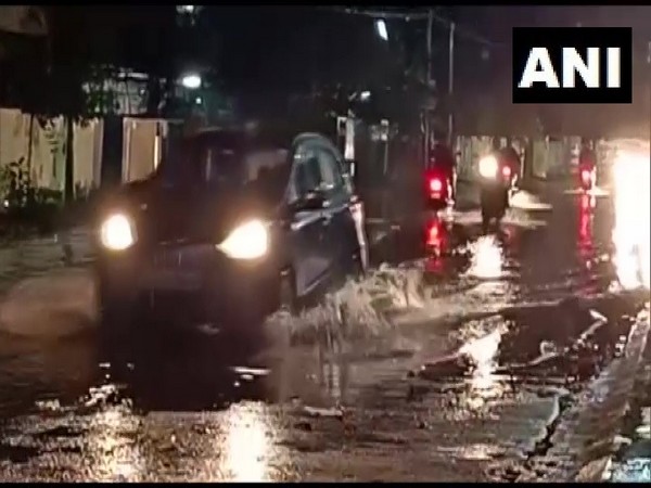 Thiruvananthapuram receives lashes of rainfall on Thursday. (Photo/ ANI)
