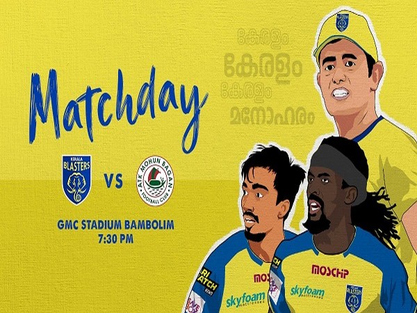 Kerala Blasters will lock horns with ATK Mohun Bagan on Friday (Image: Kerala Blasters' Twitter)