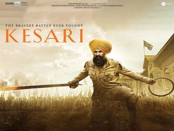 Akshay Kumar in a new poster of 'Kesari', Image courtesy: Instagram