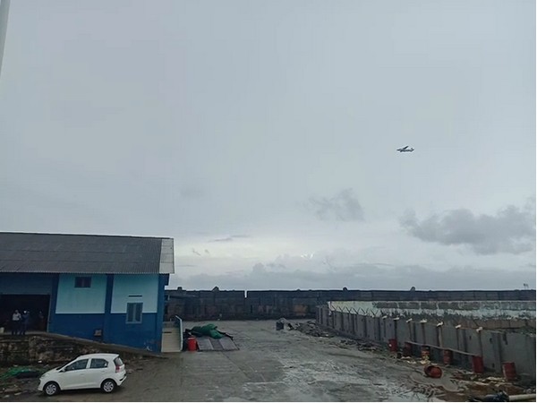 Indian Coast Guard aircraft and ship are carrying out rescue and search operation (Photo/ANI) 