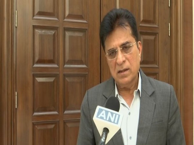 Bharatiya Janata Party leader Kirit Somaiya talks to ANI in Delhi (Photo/ANI) 