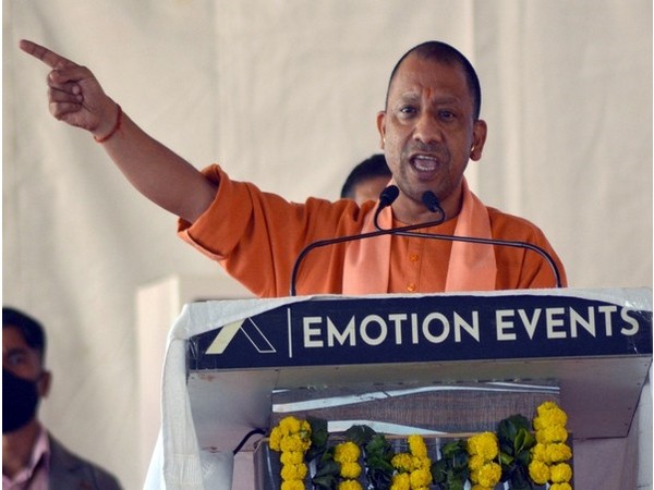 Uttar Pradesh Chief Minister Yogi Adityanath (File Photo/ANI)