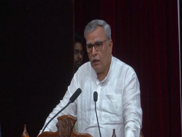Advisor to Governor, Farooq Khanwhile addressing an inaugural event of POSHAN Maah-2019 in Jammu on Monday  [Photo/ANI]