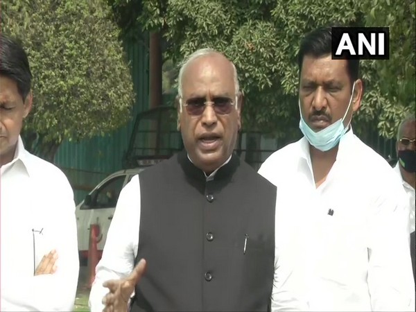 Leader of Opposition in Rajya Sabha Mallikarjun Kharge
