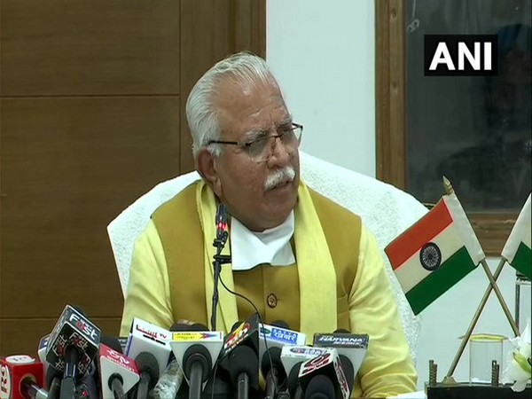 Haryana Chief Minister Manohar Lal Khattar (File Pic)