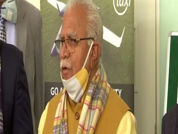 Haryana Chief Minister Manohar Lal Khattar (Photo: ANI)