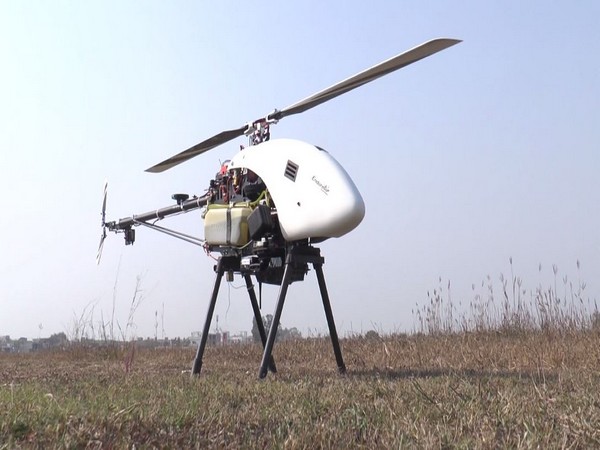 Newly-developed unmanned drone-helicopter by IIT Kanpur and EndureAir