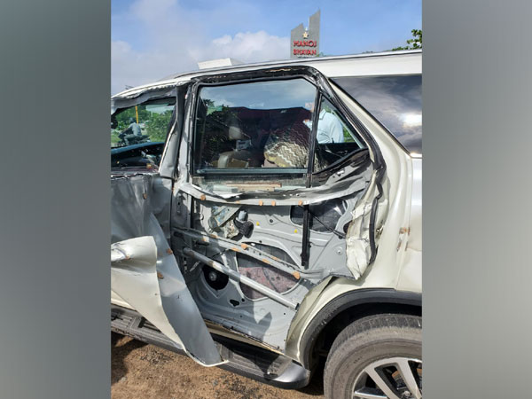 A visual from the incident spot