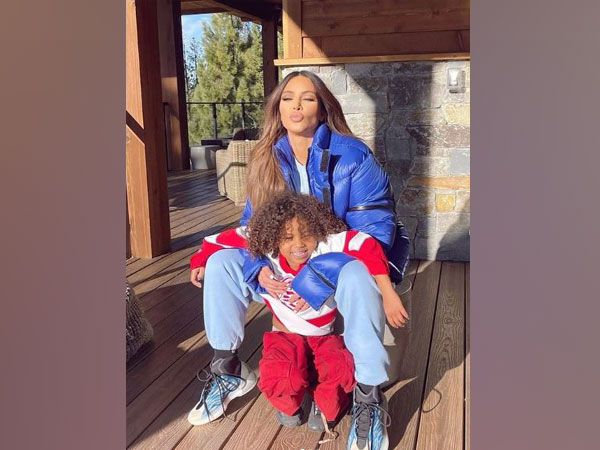 Kim Kardashian with her son Saint West (Image Courtesy: Instagram)