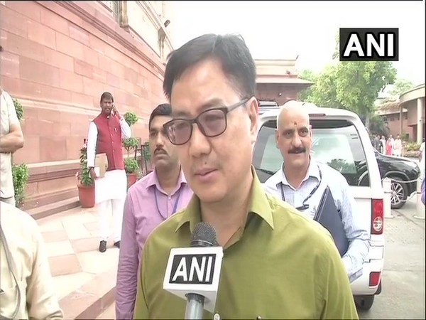 Union Sports Minister, Kiren Rijiju