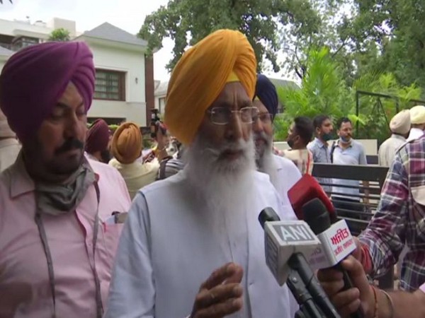 Visuals of Sukhdev Singh Dhindsa President Shiromani Akali Dal (SAD) Sanyukt in Chandigarh 