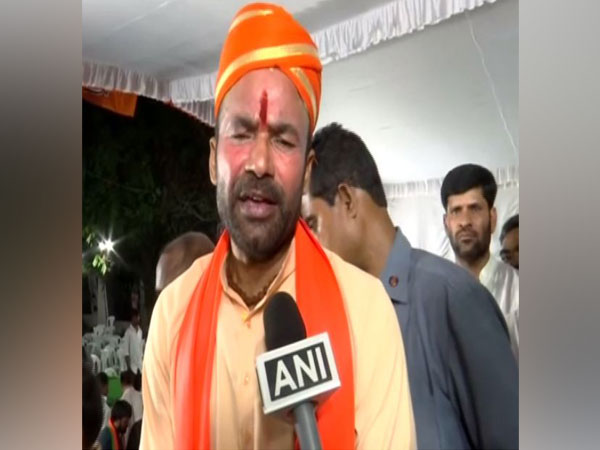 Union Minister Kishan Reddy speaking to ANI