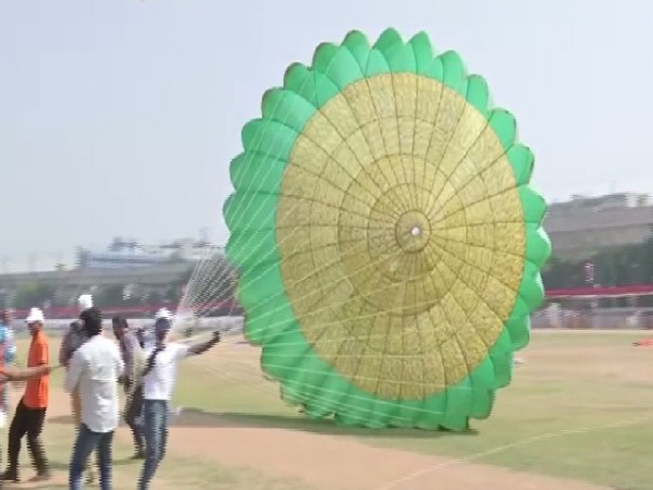 A visual from the annual International Kite and Sweet Festival in Hyderabad, Telangana on Monday. 