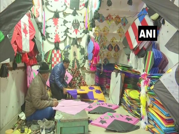 A visual from a kite shop in Amritsar, Punjab. (Photo/ANI)