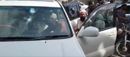 TLP Chief Rizvi survives firing attack that erupted in byelections (Photo Credit: Twitter)