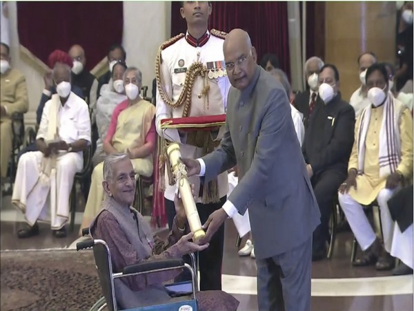Prof Jaibhagwan Goyal, awarded Padma Shri (Photo/ANI)